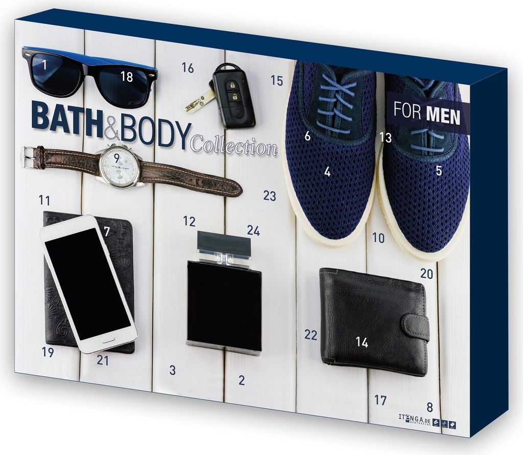 Adventskalender Men Bath & Body 6048450IT(Motiv Freizeit Produktbild 