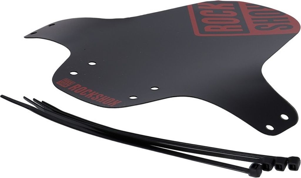 RockShox Fender MTB universal vorne 00.4318.020.012, black/fire red Print, rot