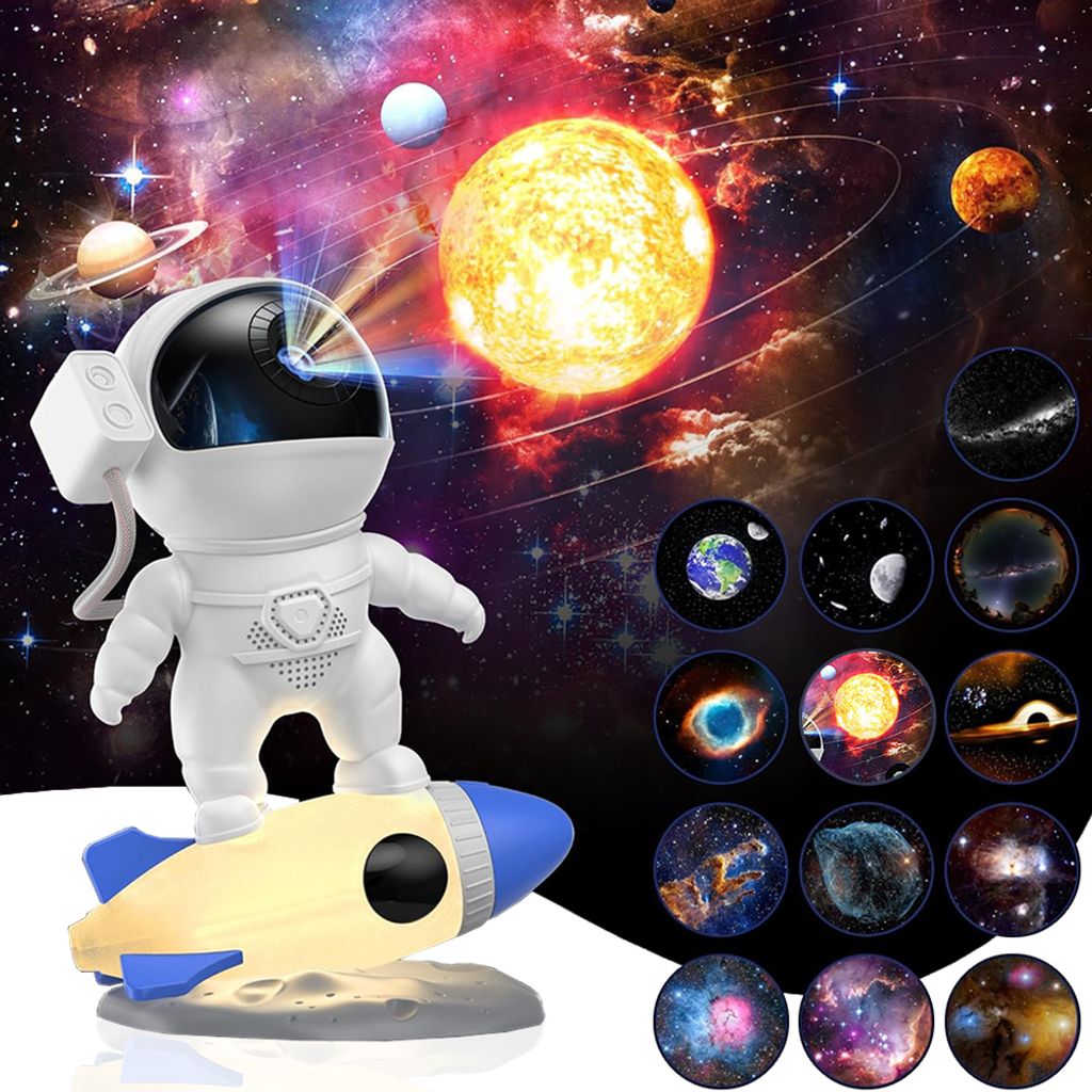 Planetarium Sternenhimmel Projektor, Galaxy Projektor Lampe für Schlafzimmer Decke, LED Sternenhimmel Projektor für Kinder Erwachsene Geschenk