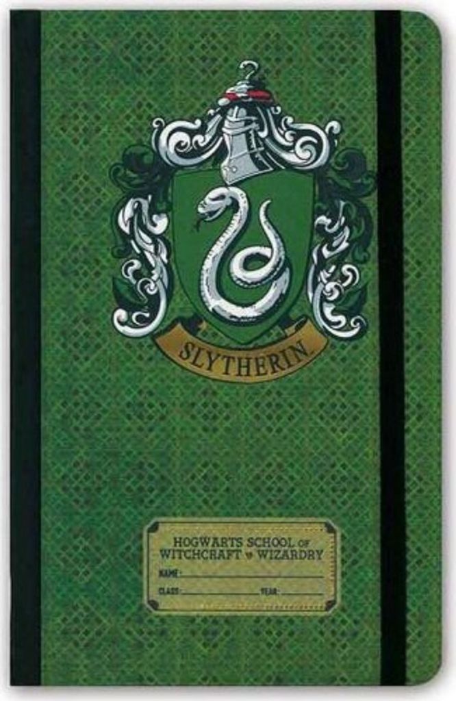 Logoshirt Harry Potter Notizbuch Slytherin Logo