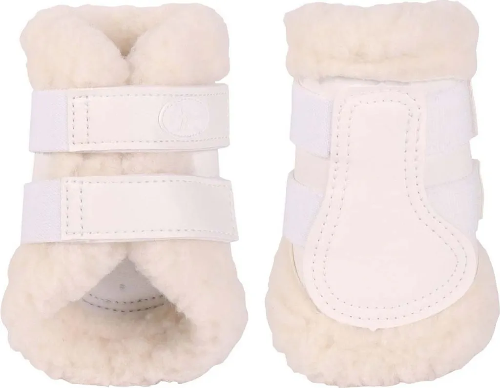 Guêtres Flextrainer Shetty blanc : anti-frottement et chocs extrêmes