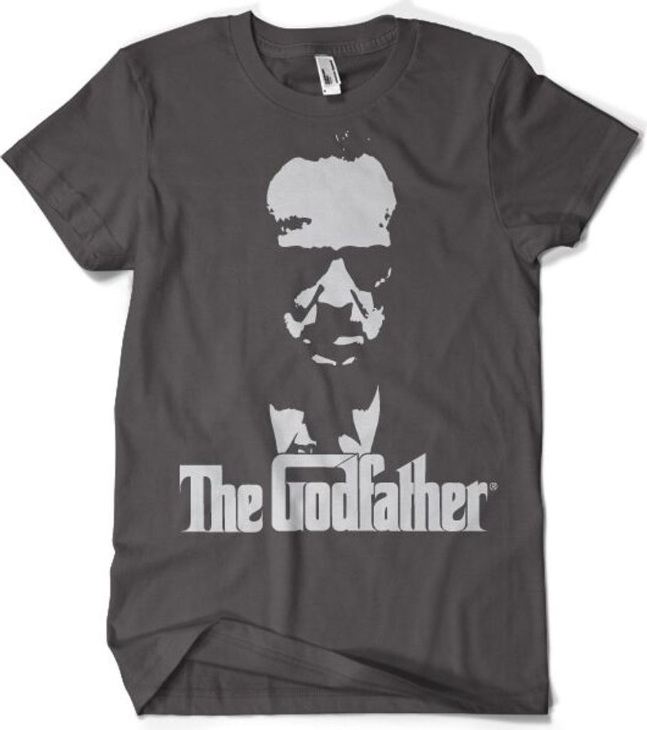 The Godfather Shadow T-Shirt - Large - Dark-Grey