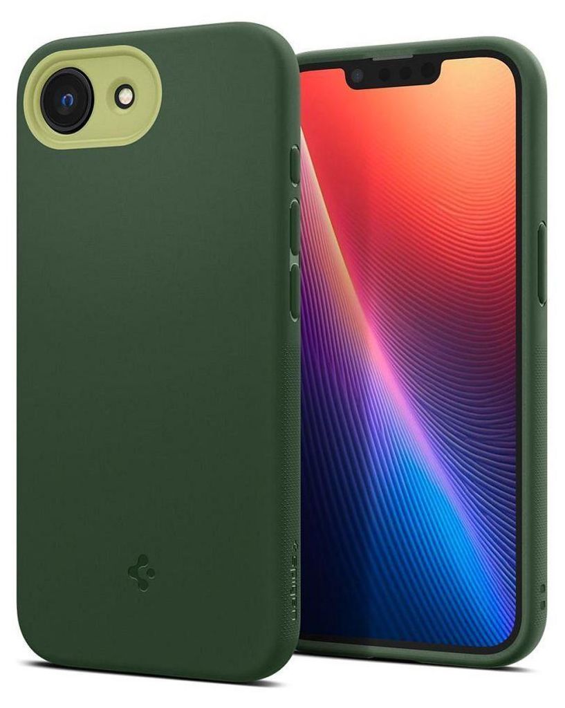Spigen Nano Pop (MagFit), Cover, Apple, iPhone 16e, 15,5 cm (6.1"), Grün