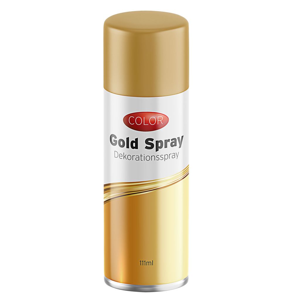 Dekospray gold 111ml Bastelspray Spraydose Weihnachten Produktbild 3