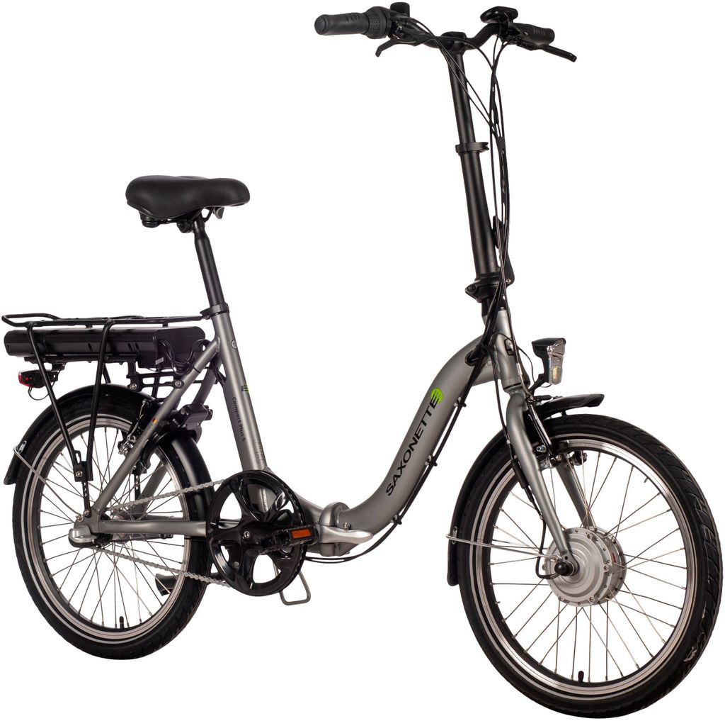 SAXONETTE E-Bike Faltbike, 20Zoll, Frontmotor, 375 Wh Akku Produktbild 3