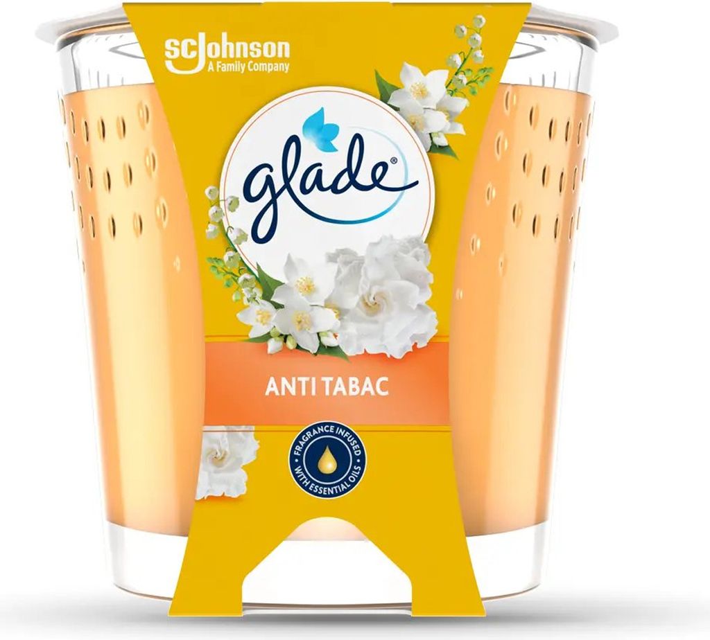 Bougie parfumée Glade Anti-Tabac 112g 1 pièce Image du produit 