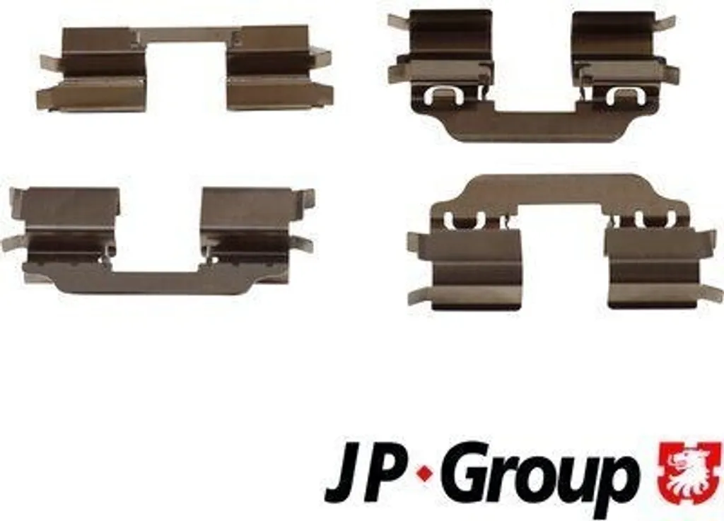 JP GROUP 4364003810 Kit d'Accessoires Plaquettes Arrière Mercedes Citan