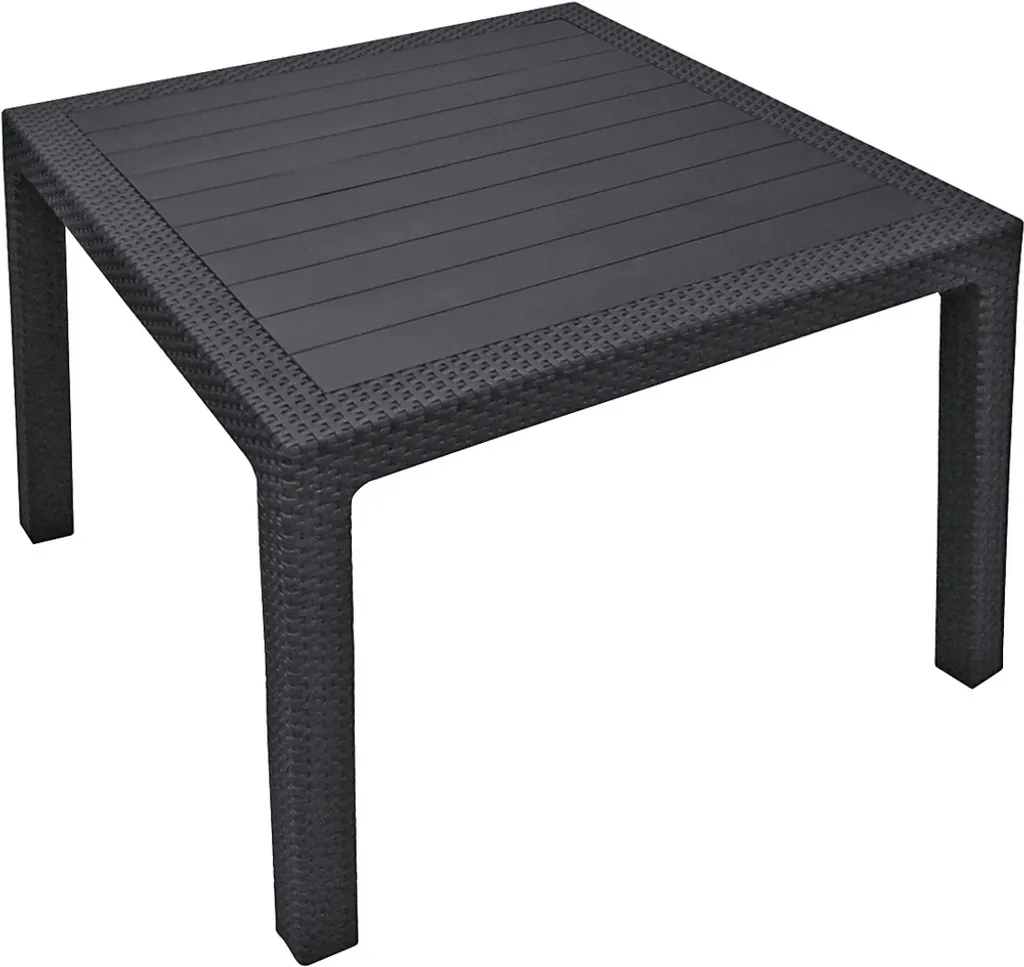 Keter Melody Quartet Table de jardin graphite KT-610268 rectangulaire