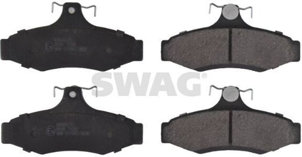 SWAG Bremsbeläge Satz Hinten Bremsklötze für DAEWOO NUBIRA Wagon (KLAN) 89 91 6507
