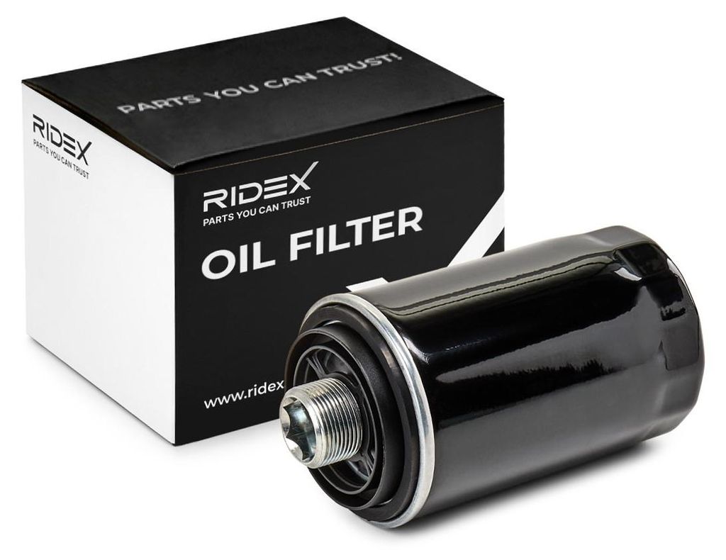 Ölfilter RIDEX 7O0079 Anschraubfilter für VW GOLF VI (5K1) Golf V Schrägheck (1K1) TIGUAN (5N) Passat Variant (3C5) Transporter V Bus Passat Var...