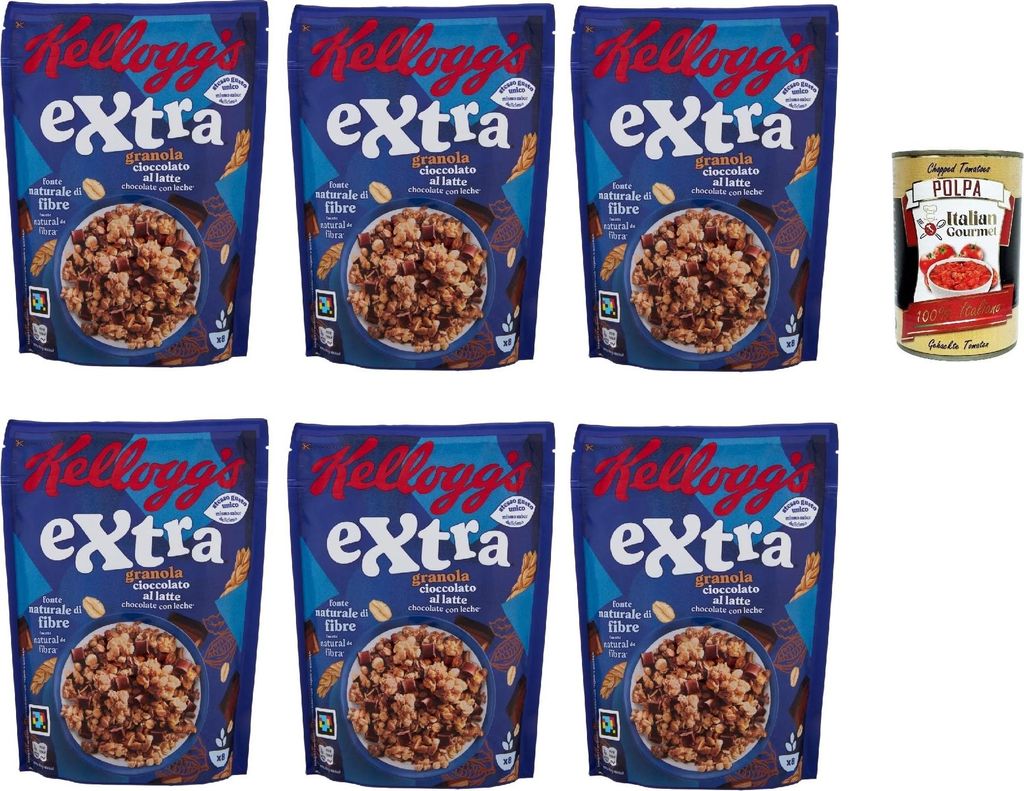 Extra Cioccolato al Latte, Knusprige Haferflocken 100% Produktbild 