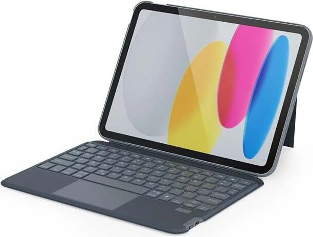 Coque clavier rétroéclairé Epico iPad Pro 11 M4 touches grises - 2