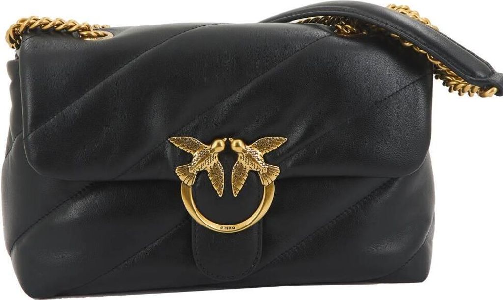 Pinko Love Classic Puff Cl Sh Černý Obrázek produktu 