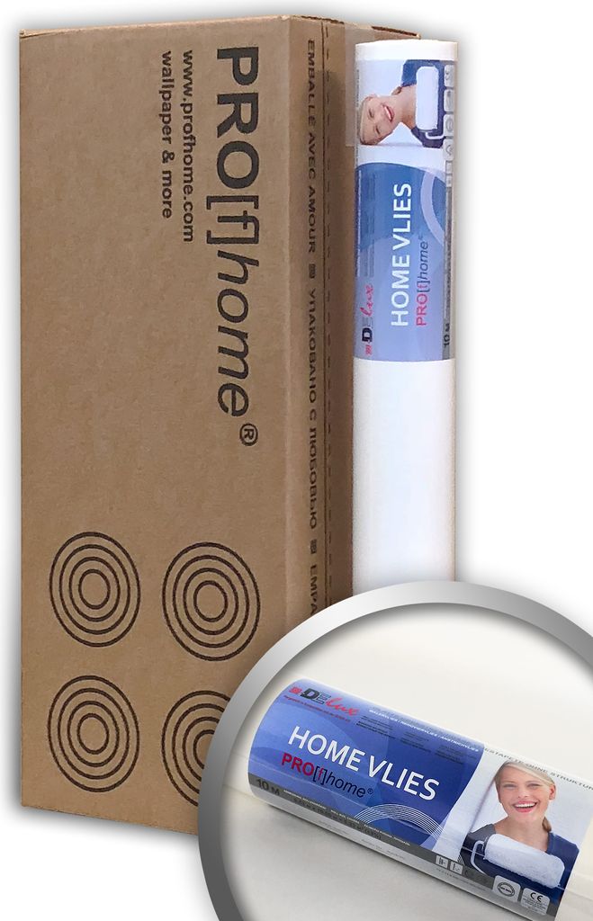 Profhome HomeVlies 399-120-4 120 g/m2 bianco 21 m2 Immagine del prodotto 