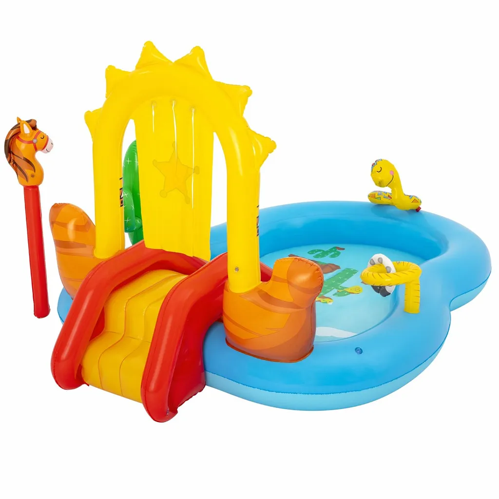 Aire de Jeux Wild West Bestway : Anti-Chaleur et Fun pour Enfants