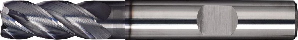 Tecwerk Schaftfräser DIN 6527 L INOX HPC VHM TiAlN DIN 6535 HB Schneidenanzahl 4 lang - 1 Stk.