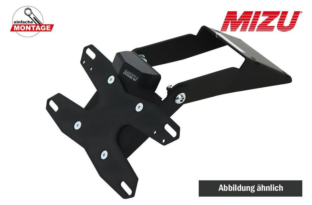 MIZU Kennzeichenhalter für BMW R12 G/S