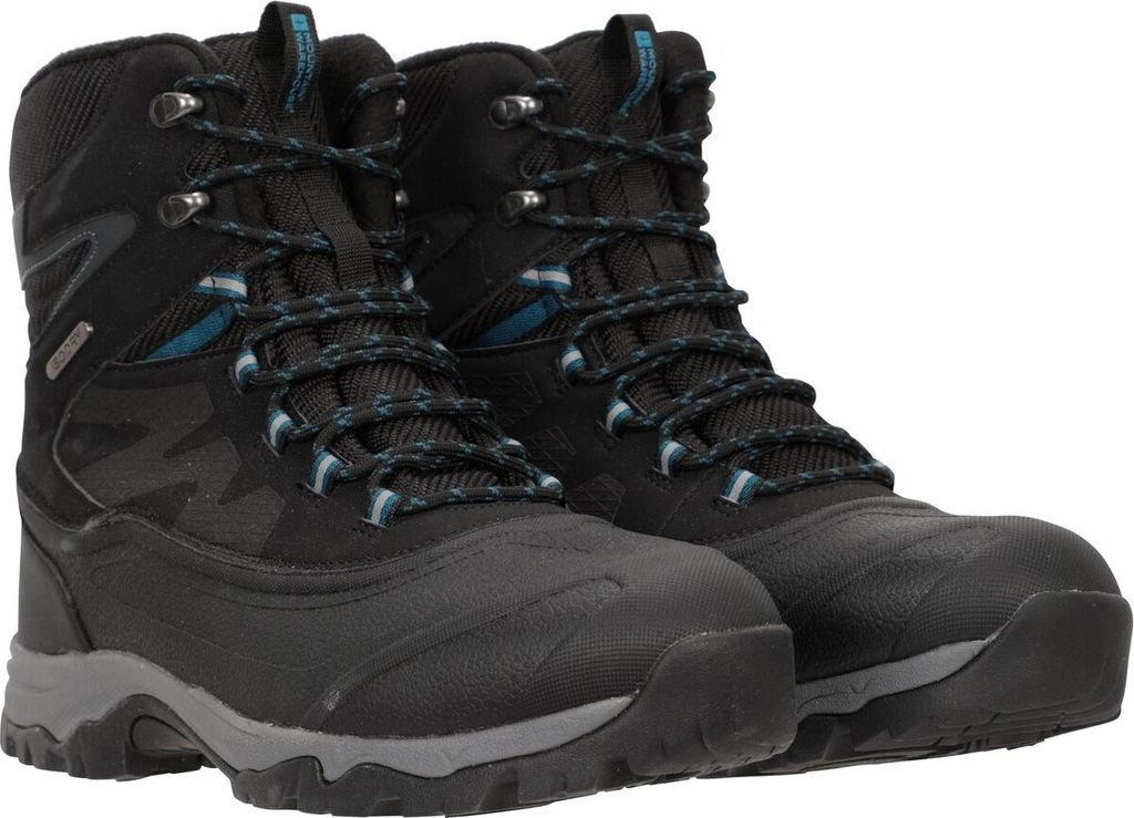 Mountain Warehouse - Herren Schneestiefel "Ultra Piste Basher" MW1425 (42 EU) (Schwarz)