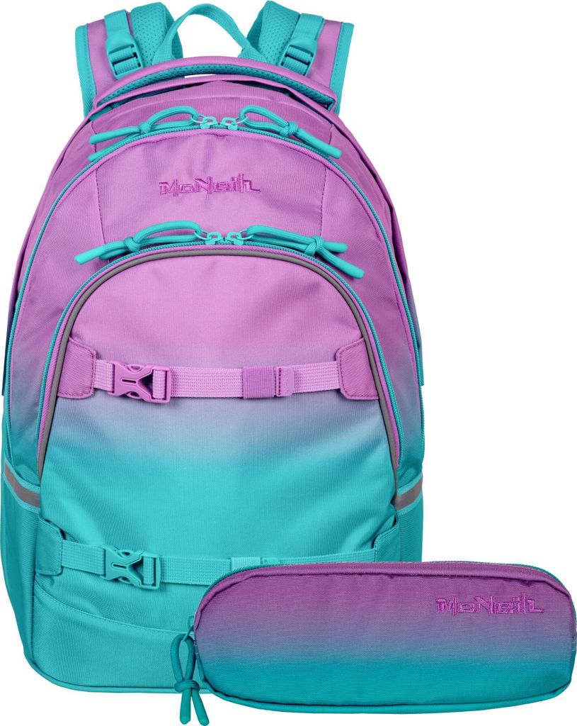 MCNeill Schulrucksack MILO Blueberry 2-teilig, ab 5. Klasse Produktbild 8