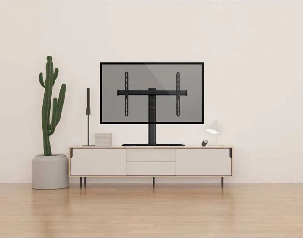 Support TV de Table 40Kg Robuste pour Écrans 32-55 Pouces Equip - 4