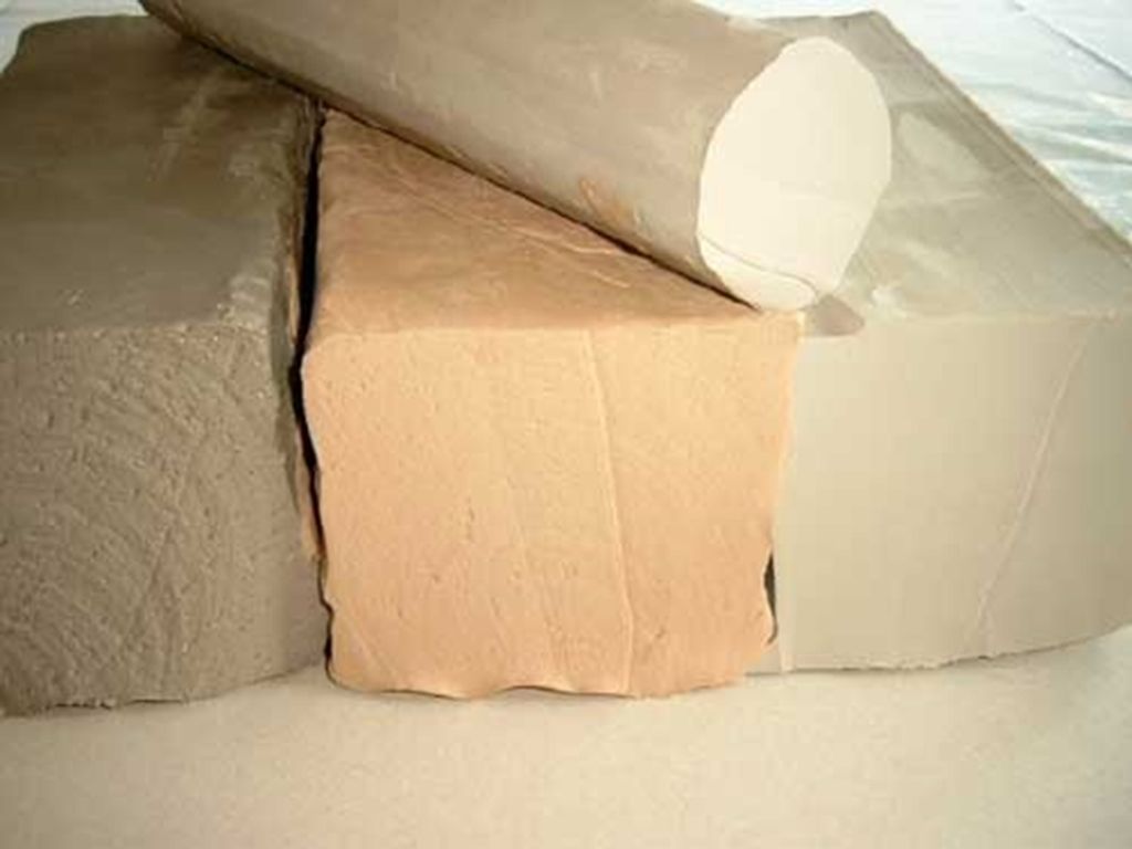 Glorex Töpferton 10 kg, weiß, feinschamottiert 0,5 Produktbild 