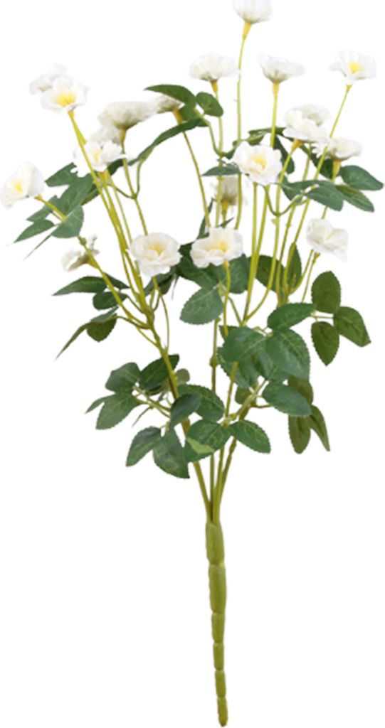1 Strauß Künstliche Blumen, realistisch aussehend, pflegeleicht, Kunstseidenstoff, Simulation chinesischer Rose, DIY-Vase, Blumenarrangement, Hei...