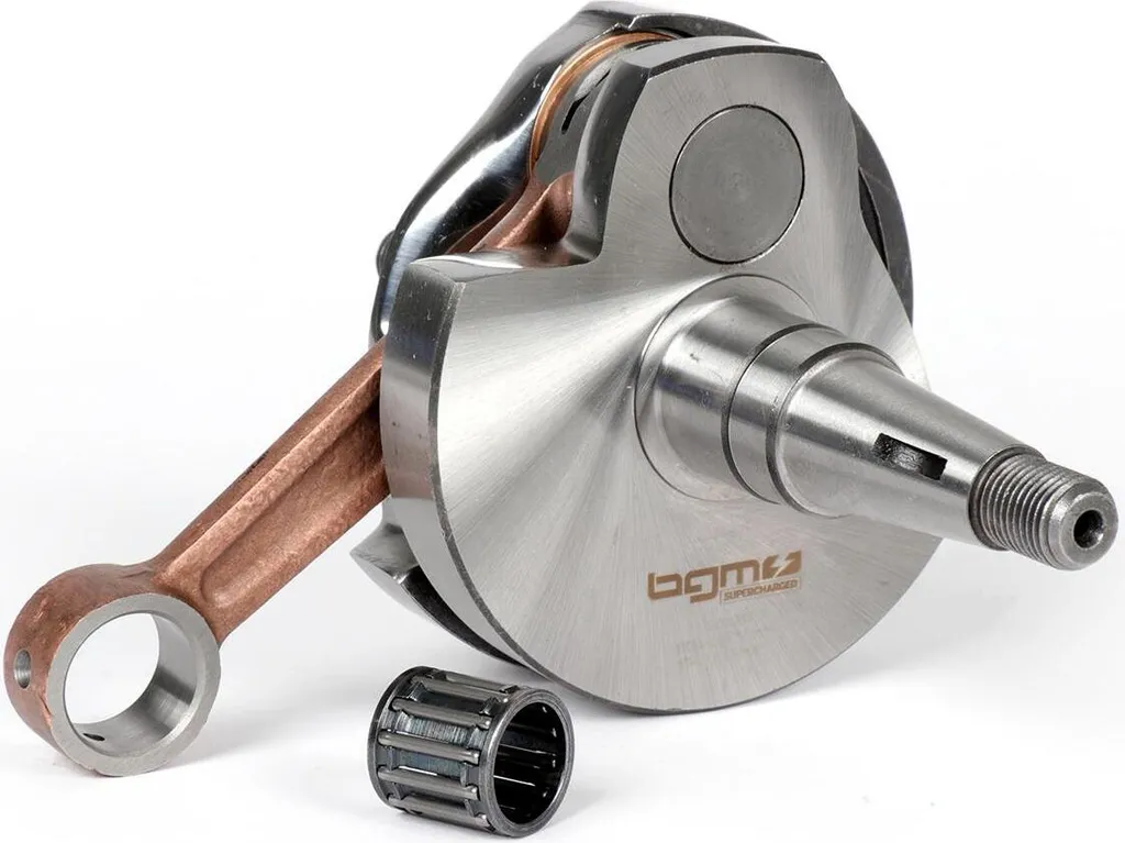Vilebrequin rotatif Vespa PX 125 150 BGM Pro Touring bielle 105mm acier