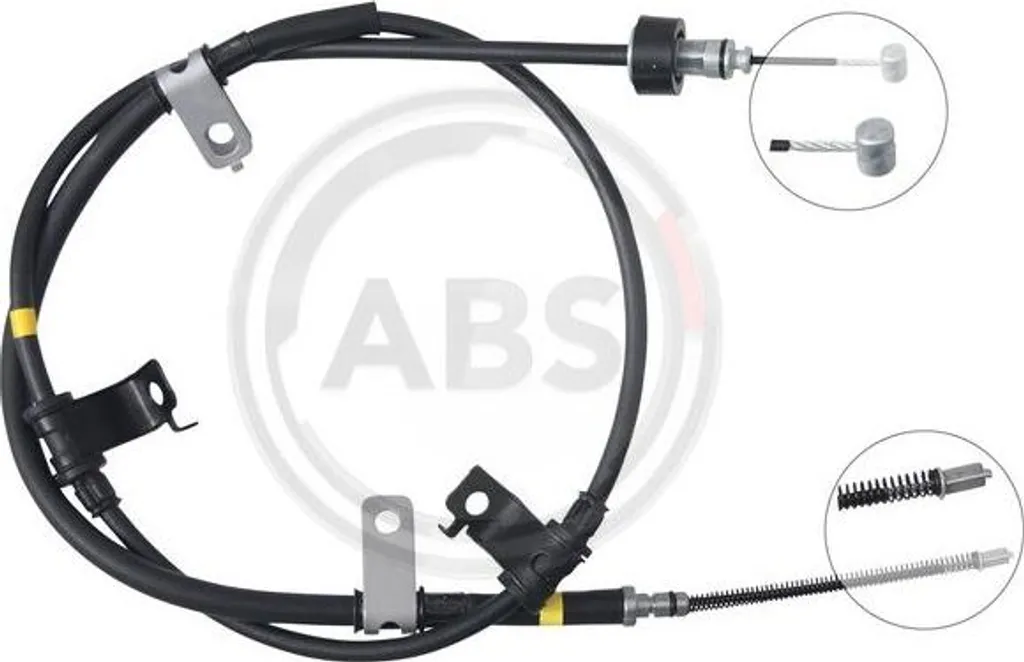 Câble de Frein à Main A.B.S. K17471 pour Hyundai Getz OE 597601C850