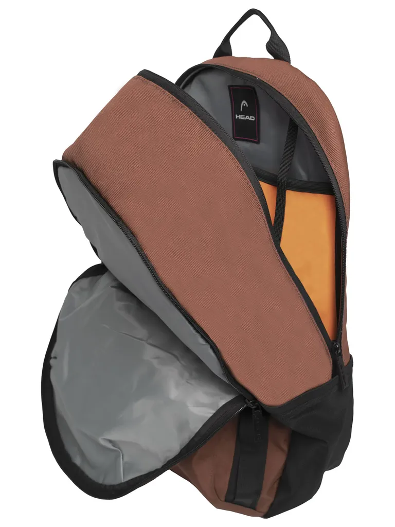 Sac à Dos 24L HEAD Point Robuste 2 Compartiments en Teinte Brick Red