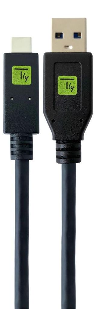 Techly ICOC MUSB31-CMAM05T USB Kabel USB 3.2 Gen 1 (3.1 Gen 1) 0,5 m USB A USB C 5 Gbit/s Schwarz