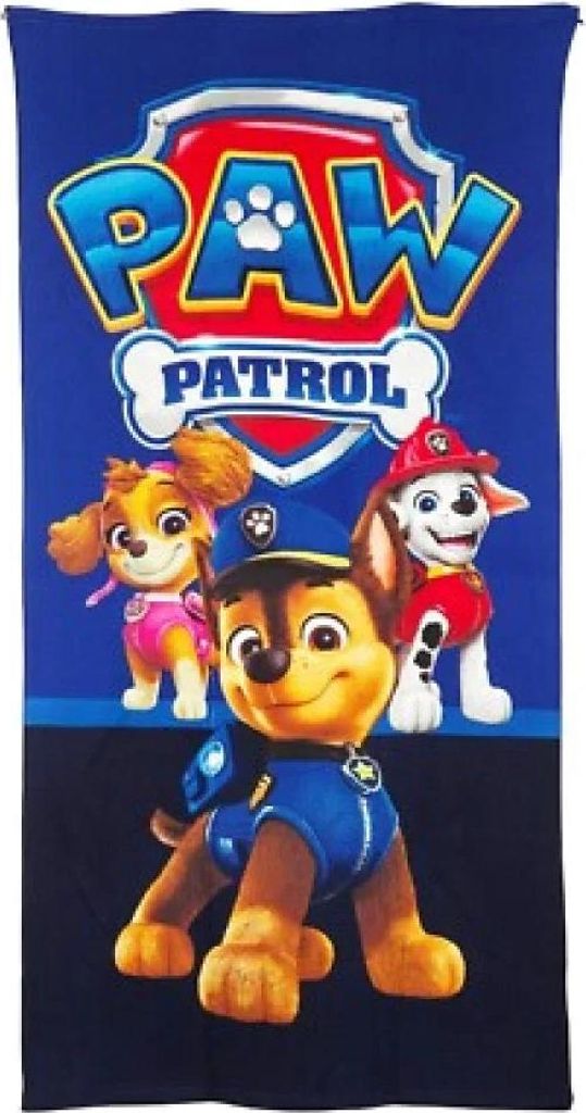Paw Patrol Chase Rubble Jungen Mikrofaser Strandtuch Badetuch 70x140 cm