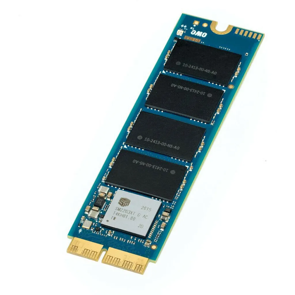 Disque SSD Interne OWC Aura N2 1 To M.2 NVMe pour MacBook Air et Pro Retina