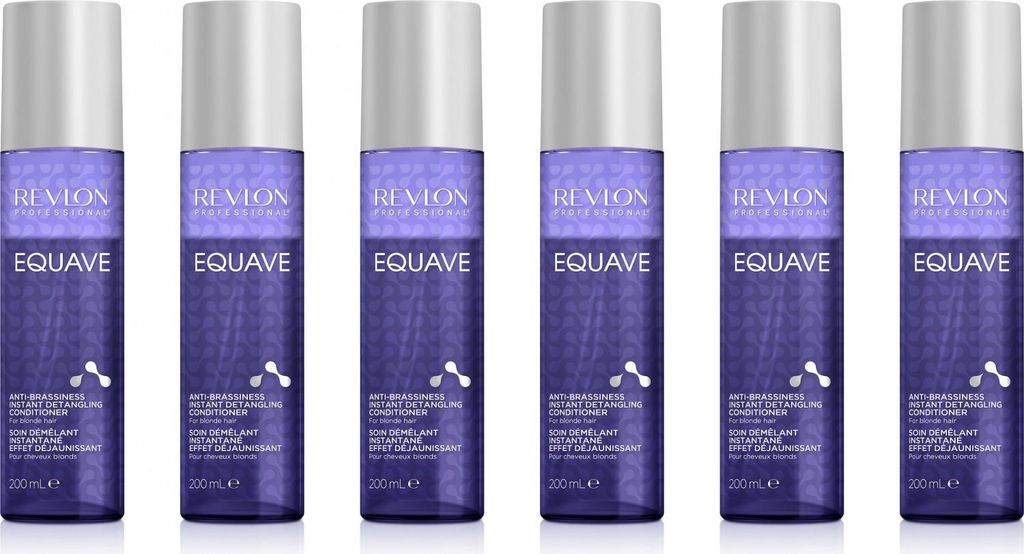 Equave Anti-Brassiness Instant Detangling Conditioner 6x200 ml