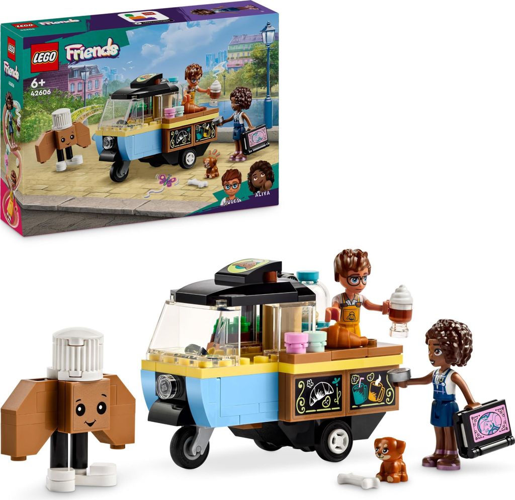 LEGO Friends Rolling Café, piccola pasticceria giocattolo Immagine del prodotto 