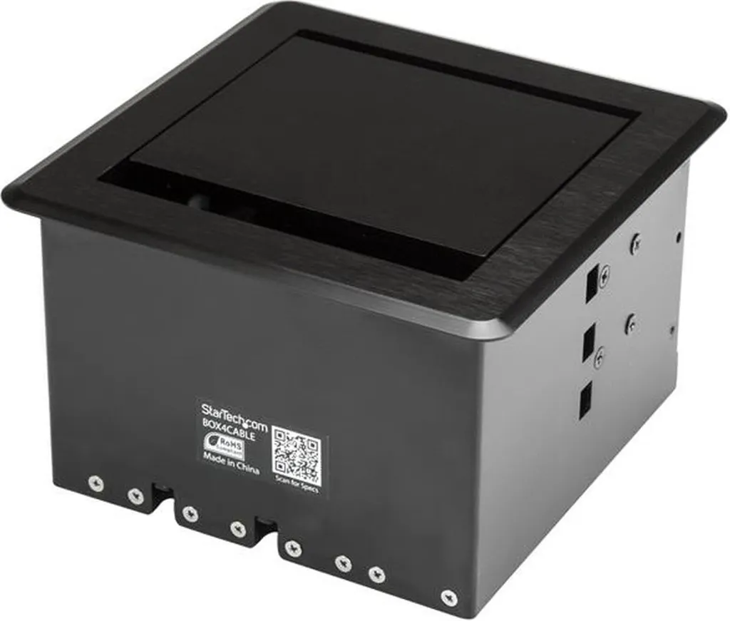 Organiseur de câbles pour table de réunion : Solution bureau StarTech.com - 2