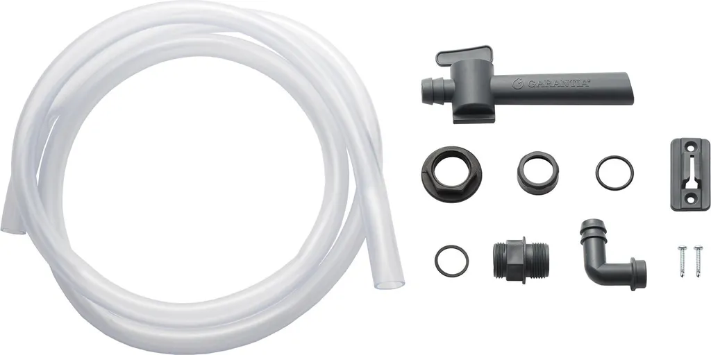 Kit tuyaux GARANTIA AQUA-GO 3/4 pour raccordement de récupérateur d'eau