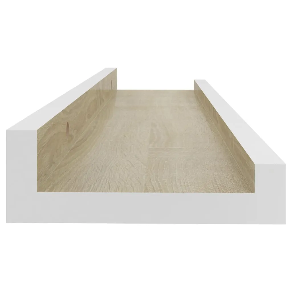 Optimisation Espace Mural : Lot de 4 Étagères 40 cm pour Petits Objets - 15
