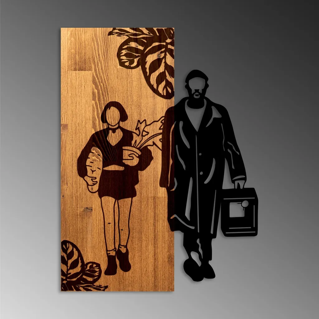 Accessoire Mural Bois Leon The Professional pour Salon ou Bureau