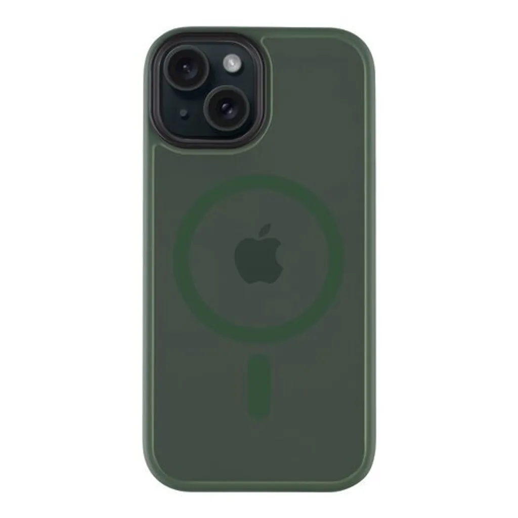 VECUU Cover Per IPhone 15 Pro Con Supporto A Anello Invisibile E MagSafe – Blu Opaco - 2