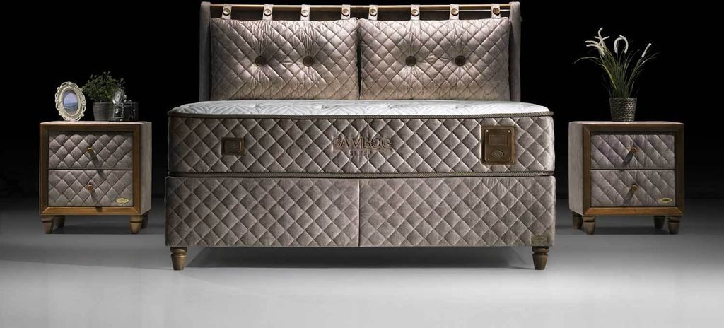 Pointhome Bambi Boxspringbett Set 180x200 H3, Bamboo Sleep, Produktbild 