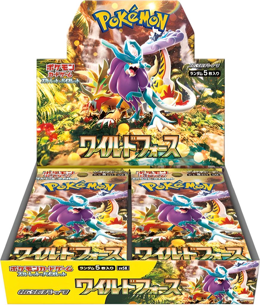 Pokemon Wild Force Booster Display SV5K Japanisch Produktbild 
