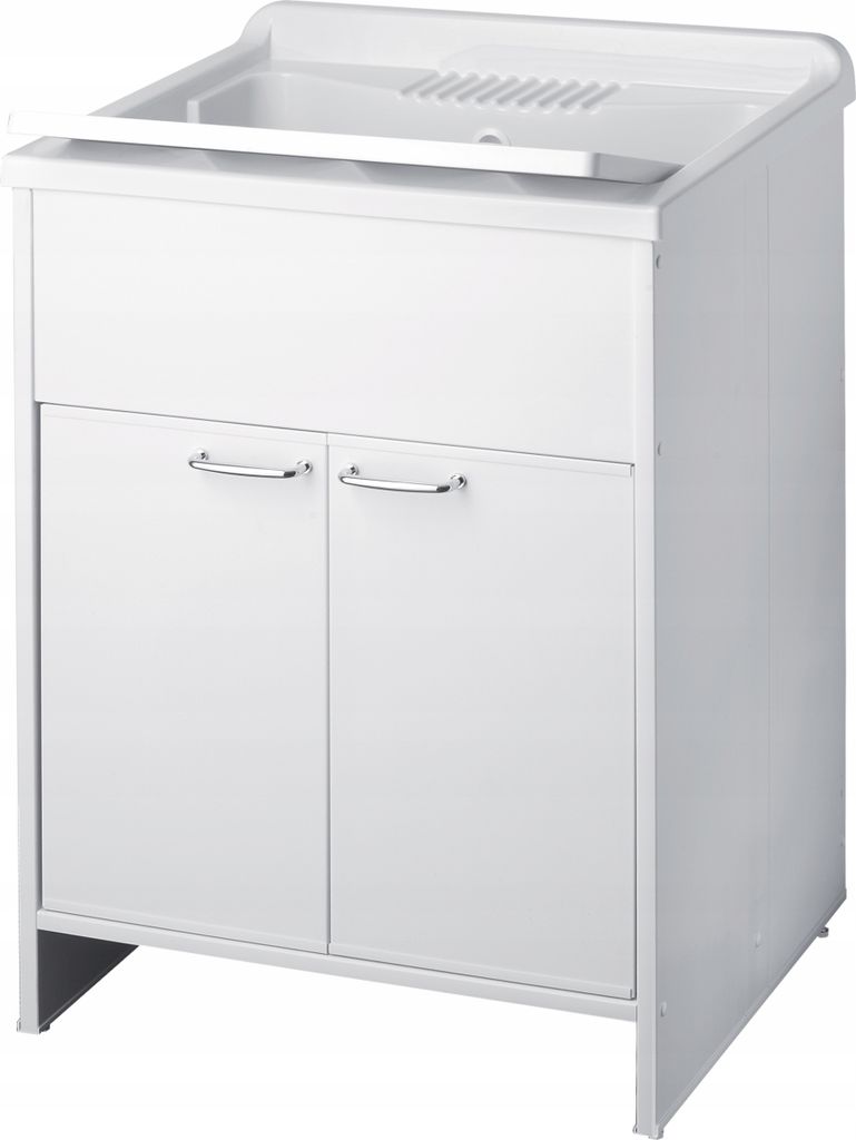 ADGO® Gewerbespüle Waschbecken Schrank-Set Spüle 60x50 cm Produktbild 