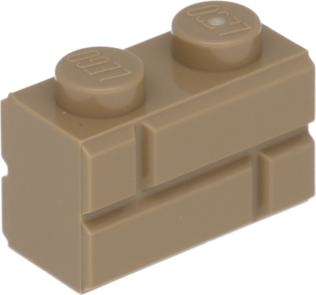 1 Stück LEGO, Teile Nr. 98283 in Dunkel Beige (Dark Tan)