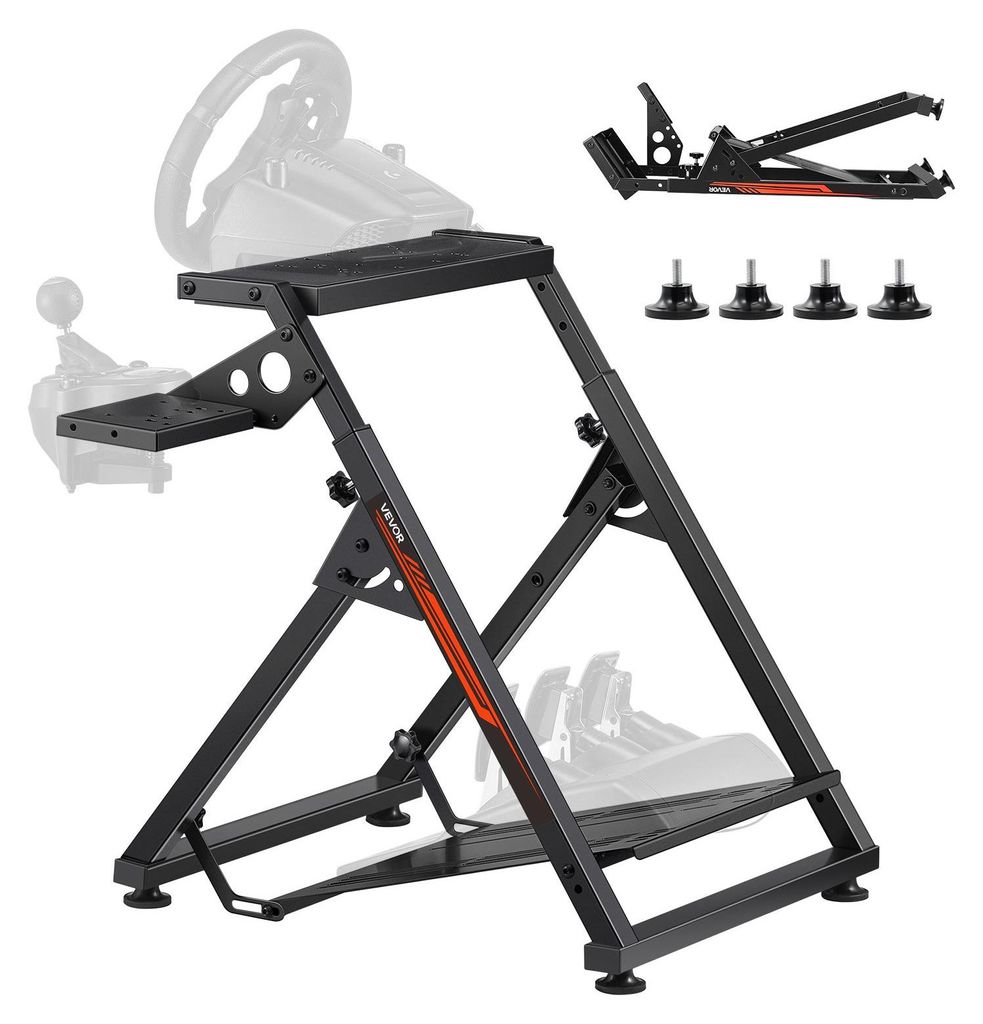 Soporte para volante VEVOR, ajustable y plegable, Imagen del producto 