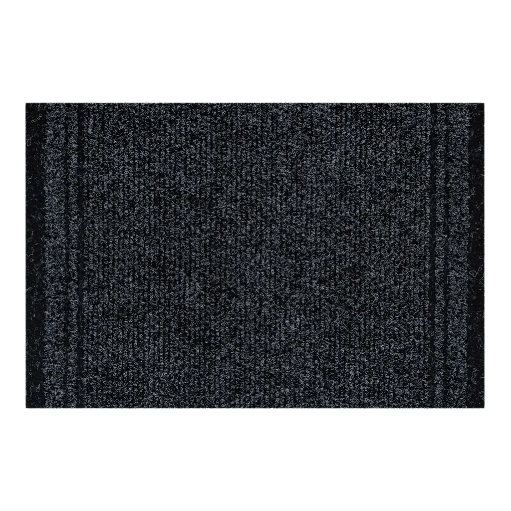 Tapis de Propreté MALAGA Gris Anthracite 80x100 cm pour Entrée Maison