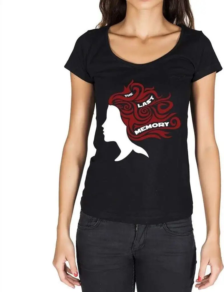 Damen Grafik T-Shirt Letzte Erinnerung Tattoo – Last Memory Tattoo – Öko-Verantwortlich Vintage Jahrgang Kurzarm Lustige Druck Geburtstag Gesc...