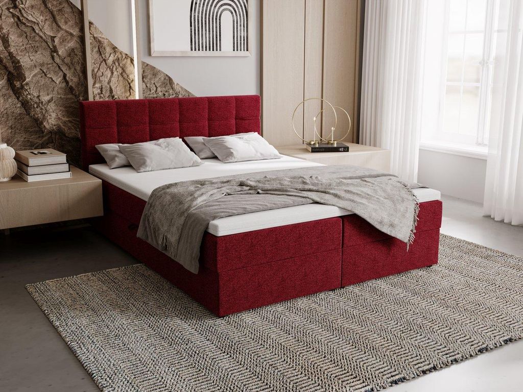 Čalouněná postel 180x200 ELSIE 2 s úložným prostorem - Obrázek produktu 