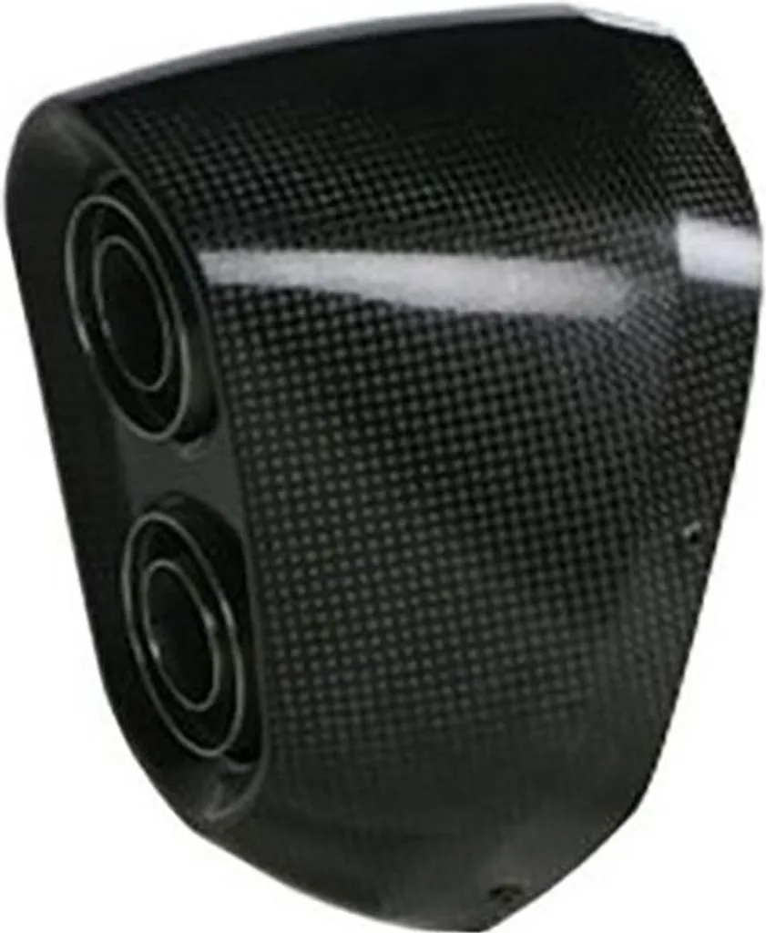Bouchon Akrapovic Noir pour Échappement de Moto - Finition de Qualité
