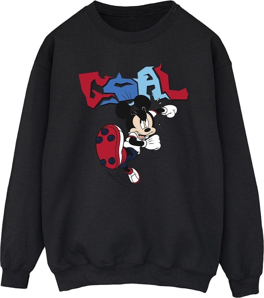 Disney - "Goal Striker" Sweatshirt für Herren BI39734 (5XL) (Schwarz)