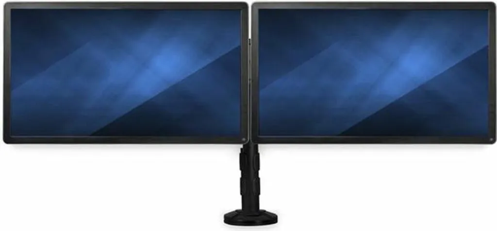 Support de Bureau pour 2 Écrans - Optimisation Espace Travail 13" à 27"
